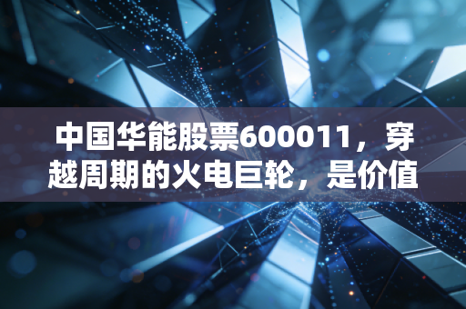 中国华能股票600011，穿越周期的火电巨轮，是价值洼地还是黄昏余晖？