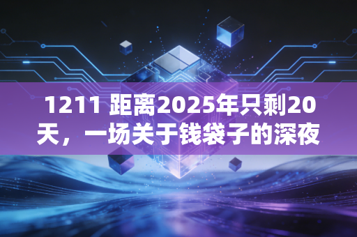 1211 距离2025年只剩20天,一场关于钱袋子的深夜复盘与救赎
