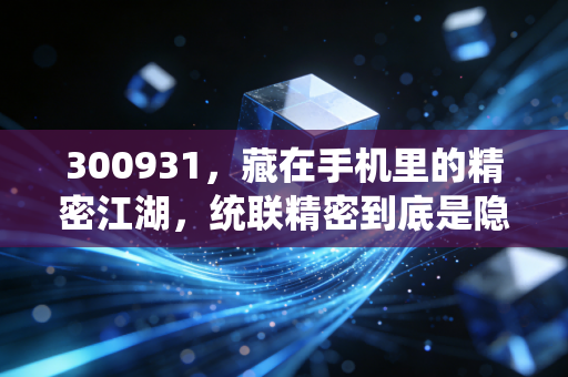 300931，藏在手机里的精密江湖，统联精密到底是隐形冠军还是苹果链的陪跑者？