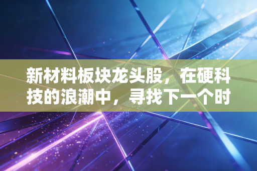 新材料板块龙头股，在硬科技的浪潮中，寻找下一个时代的隐形冠军