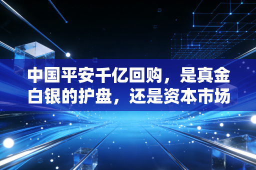 中国平安千亿回购,是真金白银的护盘,还是资本市场的信心强心剂?