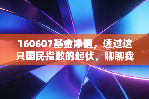160607基金净值，透过这只国民指数的起伏，聊聊我们该如何与波动共处