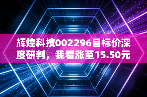 辉煌科技002296目标价深度研判，我看涨至15.50元，这是一只被低估的铁路IT隐形冠军