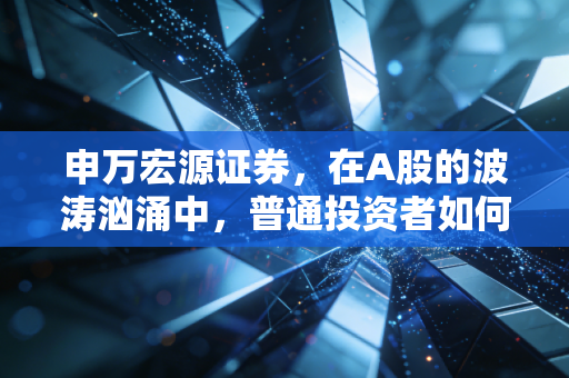 申万宏源证券,在A股的波涛汹涌中,普通投资者如何像机构一样思考?