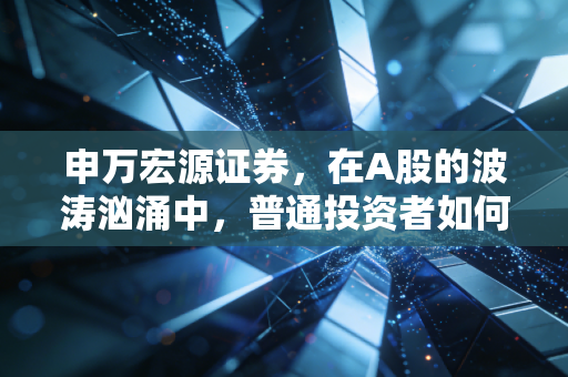 申万宏源证券,在A股的波涛汹涌中,普通投资者如何像机构一样思考?
