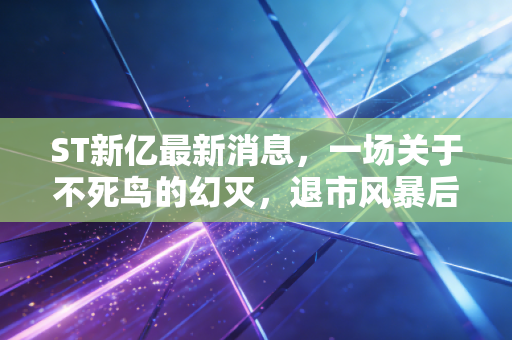 ST新亿最新消息,一场关于不死鸟的幻灭,退市风暴后的散户痛思与A股新生态