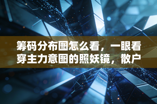 筹码分布图怎么看,一眼看穿主力意图的照妖镜,散户必学的生存指南