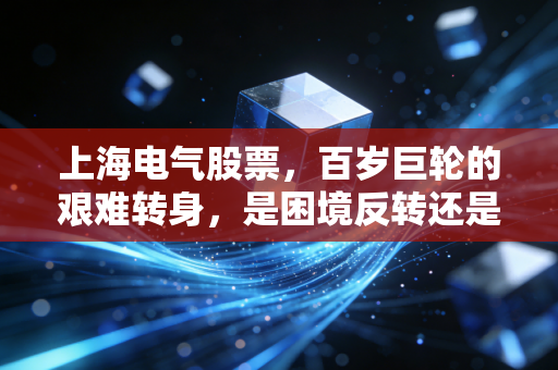上海电气股票，百岁巨轮的艰难转身，是困境反转还是价值陷阱？