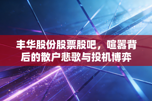 丰华股份股票股吧，喧嚣背后的散户悲歌与投机博弈