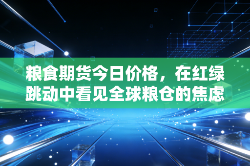粮食期货今日价格,在红绿跳动中看见全球粮仓的焦虑与希望