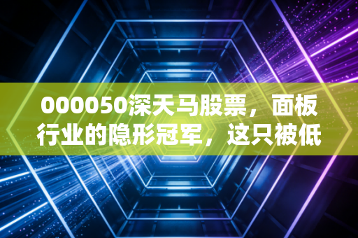 000050深天马股票，面板行业的隐形冠军，这只被低估的硬核科技股到底值不值得拿？