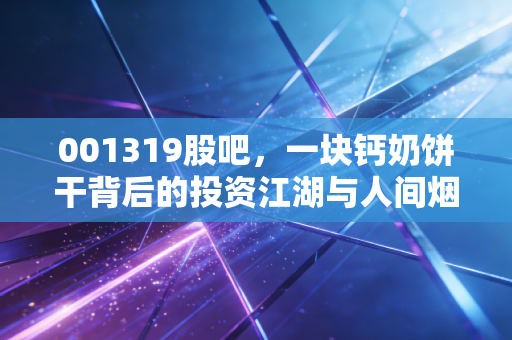 001319股吧,一块钙奶饼干背后的投资江湖与人间烟火