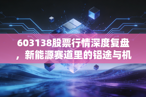 603138股票行情深度复盘,新能源赛道里的铝途与机遇,和胜股份还能持有吗?