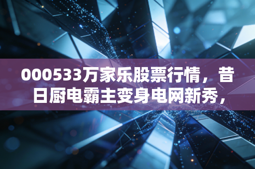 000533万家乐股票行情,昔日厨电霸主变身电网新秀,这只老牌股票还能乐万家吗?
