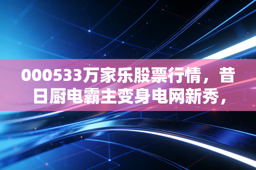 000533万家乐股票行情,昔日厨电霸主变身电网新秀,这只老牌股票还能乐万家吗?