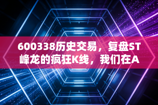 600338历史交易,复盘ST峰龙的疯狂K线,我们在A股究竟在赌什么?