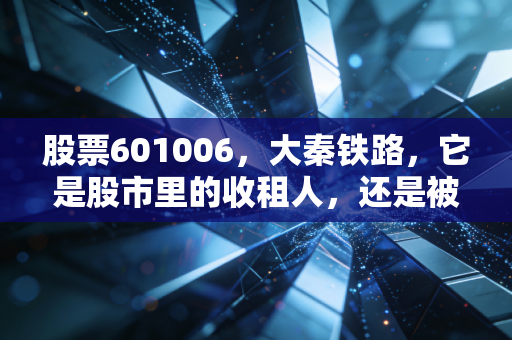 股票601006，大秦铁路，它是股市里的收租人，还是被遗忘的旧时代产物？