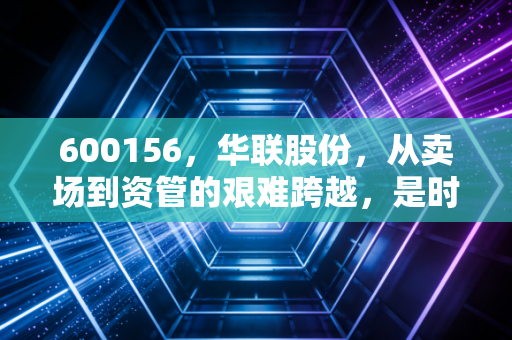 600156，华联股份，从卖场到资管的艰难跨越，是时代的眼泪还是新生的契机？