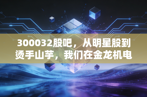 300032股吧，从明星股到烫手山芋，我们在金龙机电的K线图里看到了什么？