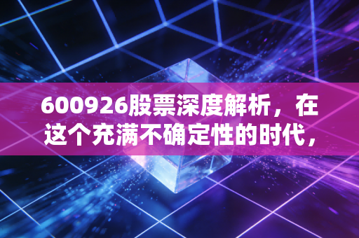 600926股票深度解析,在这个充满不确定性的时代,杭州银行能否成为你的避风港?