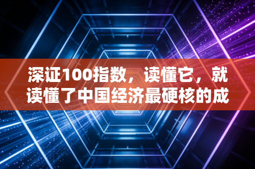 深证100指数,读懂它,就读懂了中国经济最硬核的成长逻辑