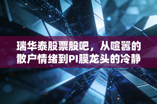 瑞华泰股票股吧,从喧嚣的散户情绪到PI膜龙头的冷静思考,我们该何去何从?