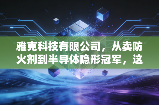 雅克科技有限公司，从卖防火剂到半导体隐形冠军，这家公司凭什么让资本又爱又怕？