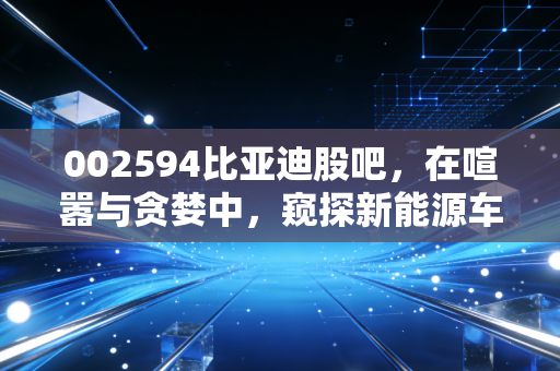 002594比亚迪股吧，在喧嚣与贪婪中，窥探新能源车王的众生相