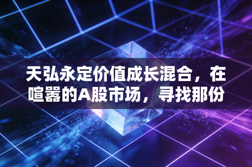 天弘永定价值成长混合，在喧嚣的A股市场，寻找那份静水流深的底气