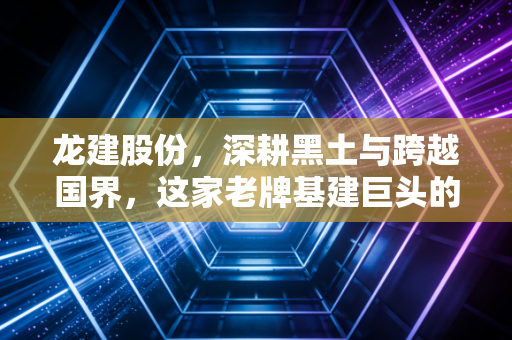 龙建股份，深耕黑土与跨越国界，这家老牌基建巨头的破冰之路