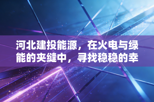 河北建投能源,在火电与绿能的夹缝中,寻找稳稳的幸福