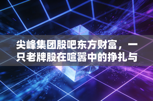 尖峰集团股吧东方财富，一只老牌股在喧嚣中的挣扎与散户的喜怒哀乐