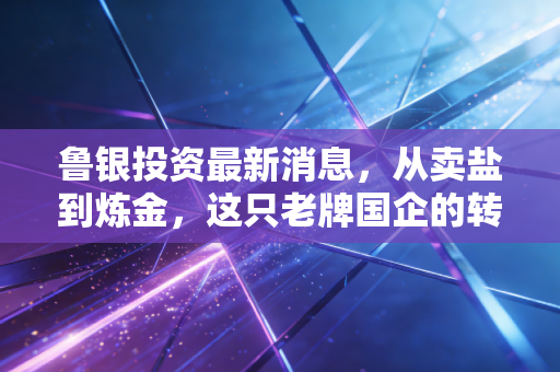 鲁银投资最新消息，从卖盐到炼金，这只老牌国企的转型之路究竟值不值得我们重仓？