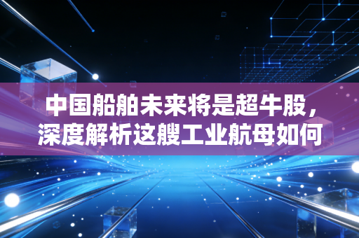 中国船舶未来将是超牛股，深度解析这艘工业航母如何驶向价值重估的星辰大海
