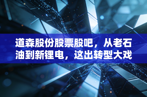 道森股份股票股吧，从老石油到新锂电，这出转型大戏我们散户该怎么看？