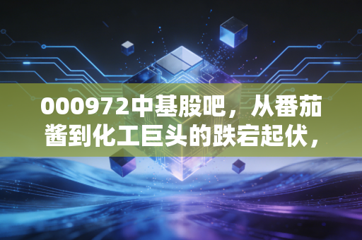 000972中基股吧,从番茄酱到化工巨头的跌宕起伏,ST帽子下的众生相与博弈论