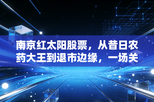 南京红太阳股票,从昔日农药大王到退市边缘,一场关于贪婪与救赎的资本博弈