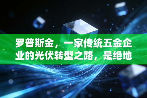 罗普斯金，一家传统五金企业的光伏转型之路，是绝地反击还是昙花一现？