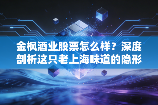 金枫酒业股票怎么样?深度剖析这只老上海味道的隐形资产