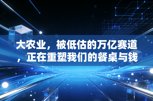 大农业，被低估的万亿赛道，正在重塑我们的餐桌与钱包