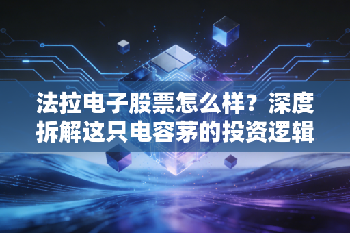 法拉电子股票怎么样?深度拆解这只电容茅的投资逻辑与未来变数