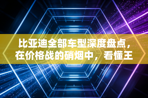 比亚迪全部车型深度盘点,在价格战的硝烟中,看懂王传福的鱼池战术与我们的消费抉择