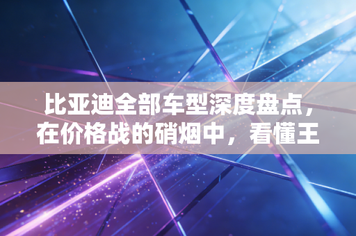 比亚迪全部车型深度盘点，在价格战的硝烟中，看懂王传福的鱼池战术与我们的消费抉择