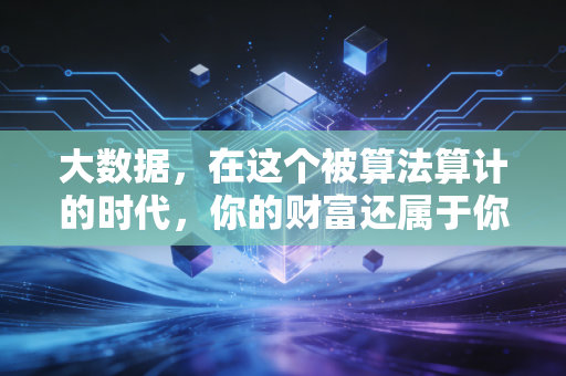 大数据，在这个被算法算计的时代，你的财富还属于你吗？
