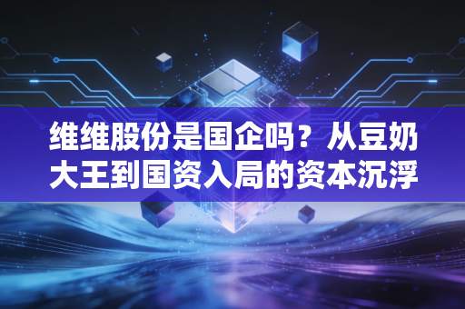 维维股份是国企吗?从豆奶大王到国资入局的资本沉浮录
