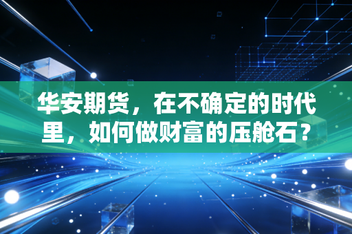 华安期货，在不确定的时代里，如何做财富的压舱石？