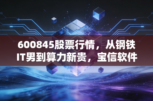 600845股票行情，从钢铁IT男到算力新贵，宝信软件的进击之路与投资思考