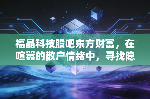福晶科技股吧东方财富，在喧嚣的散户情绪中，寻找隐形冠军的真正价值