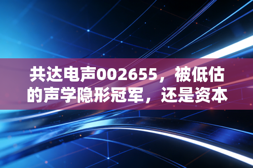 共达电声002655,被低估的声学隐形冠军,还是资本市场的情绪过山车?