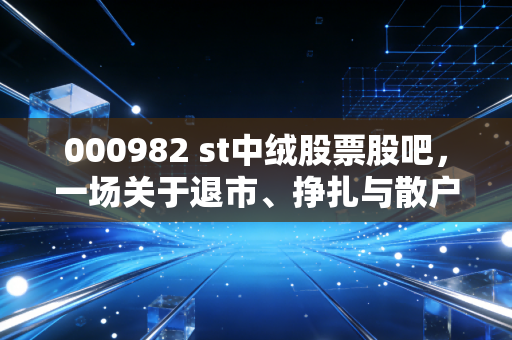 000982 st中绒股票股吧,一场关于退市、挣扎与散户信仰的深度复盘